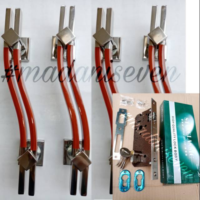 Handle Pintu Rumah set  Tarikan Pintu Rumah set