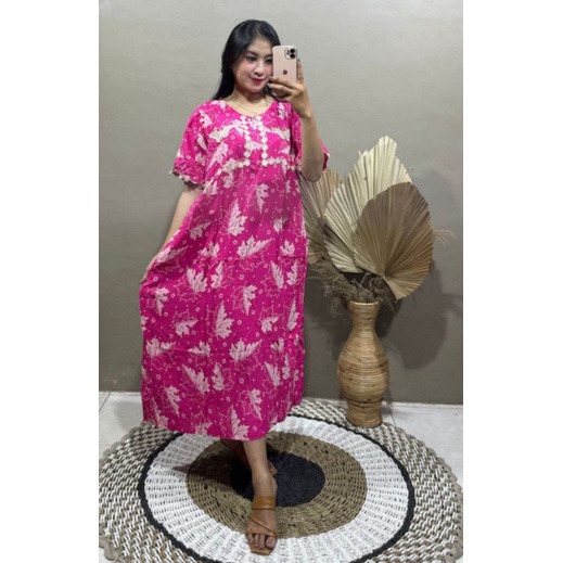 DASTER ARAB MOTIF DAUN CANTIK JUMBO LD 120 PB 115