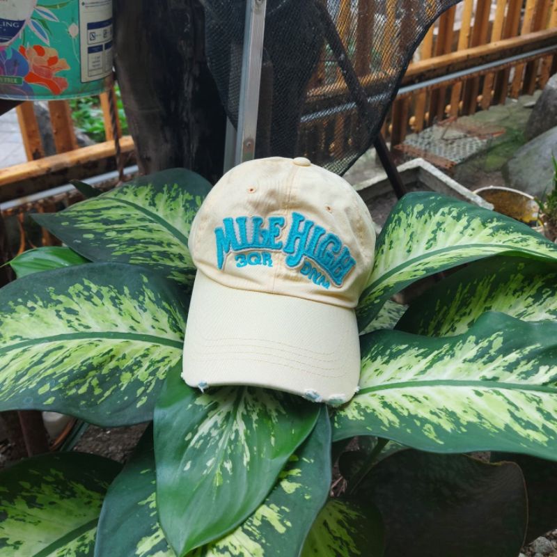 Cap / Topi 3QR Denim Motif Koyak Second Import