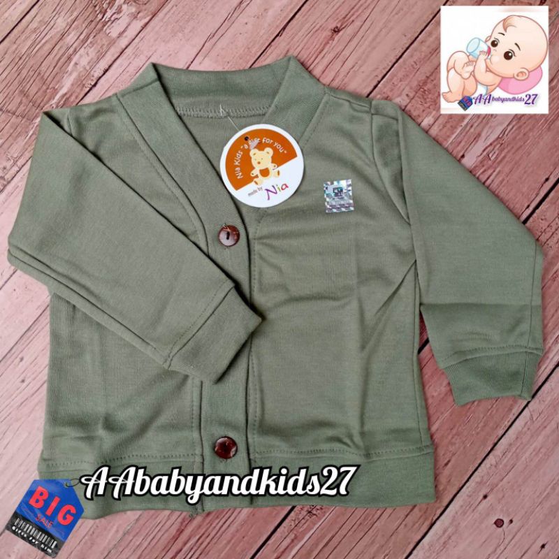 TERBARU DAN TERLARIS!!! NIA CARDIGAN BAYI KEREN DAN LUCU USIA NEWBORN 0-4BULAN SNI HIGHT QUALITY