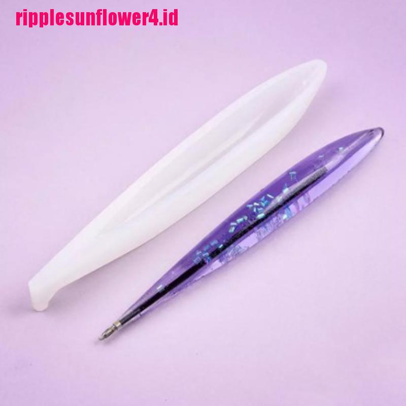 1pc Cetakan Resin UV Epoxy Bahan Silikon Untuk Membuat Perhiasan