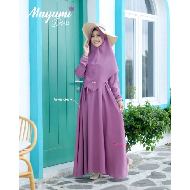 Mayumi Dress by Zabannia gamis lokal murah