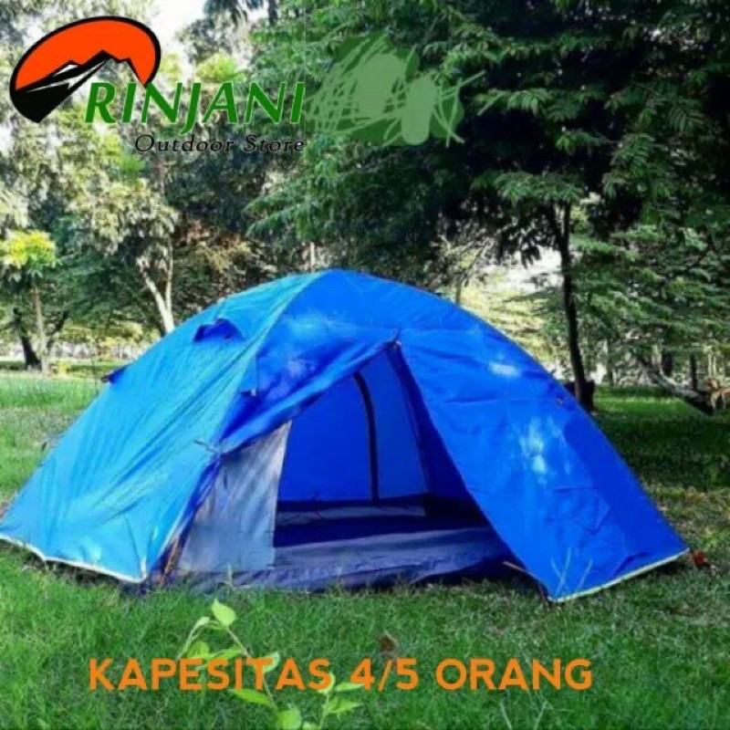tenda compass kapesitas 4 orang double layer frem aloy