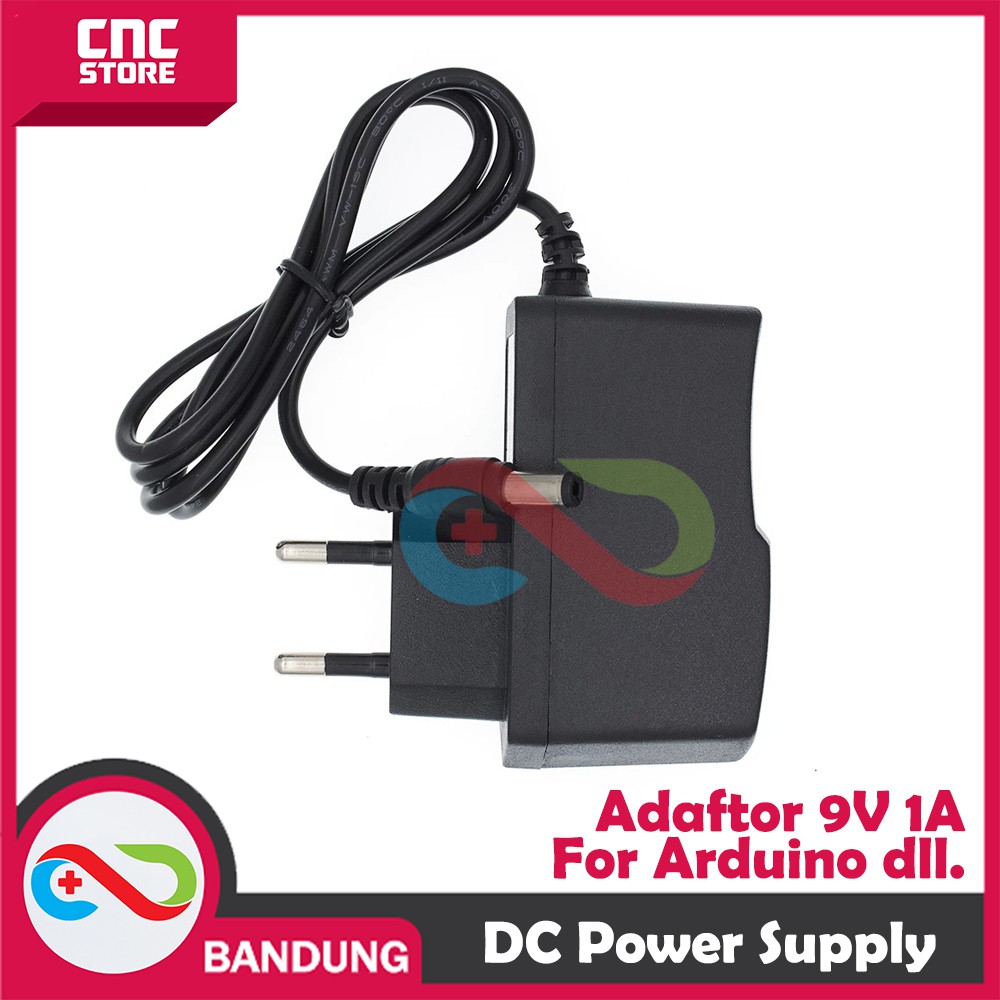 ADAPTOR 9V 1A DC POWER SUPPLY FOR ARDUINO UNO NANO MEGA