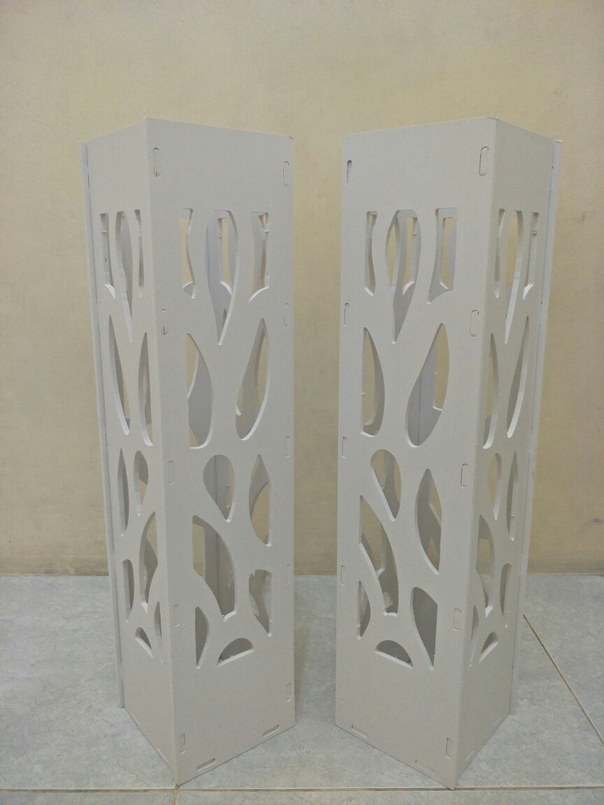 Free Ongkir Standing Flower Shabby Chic Hiasan Backdrop