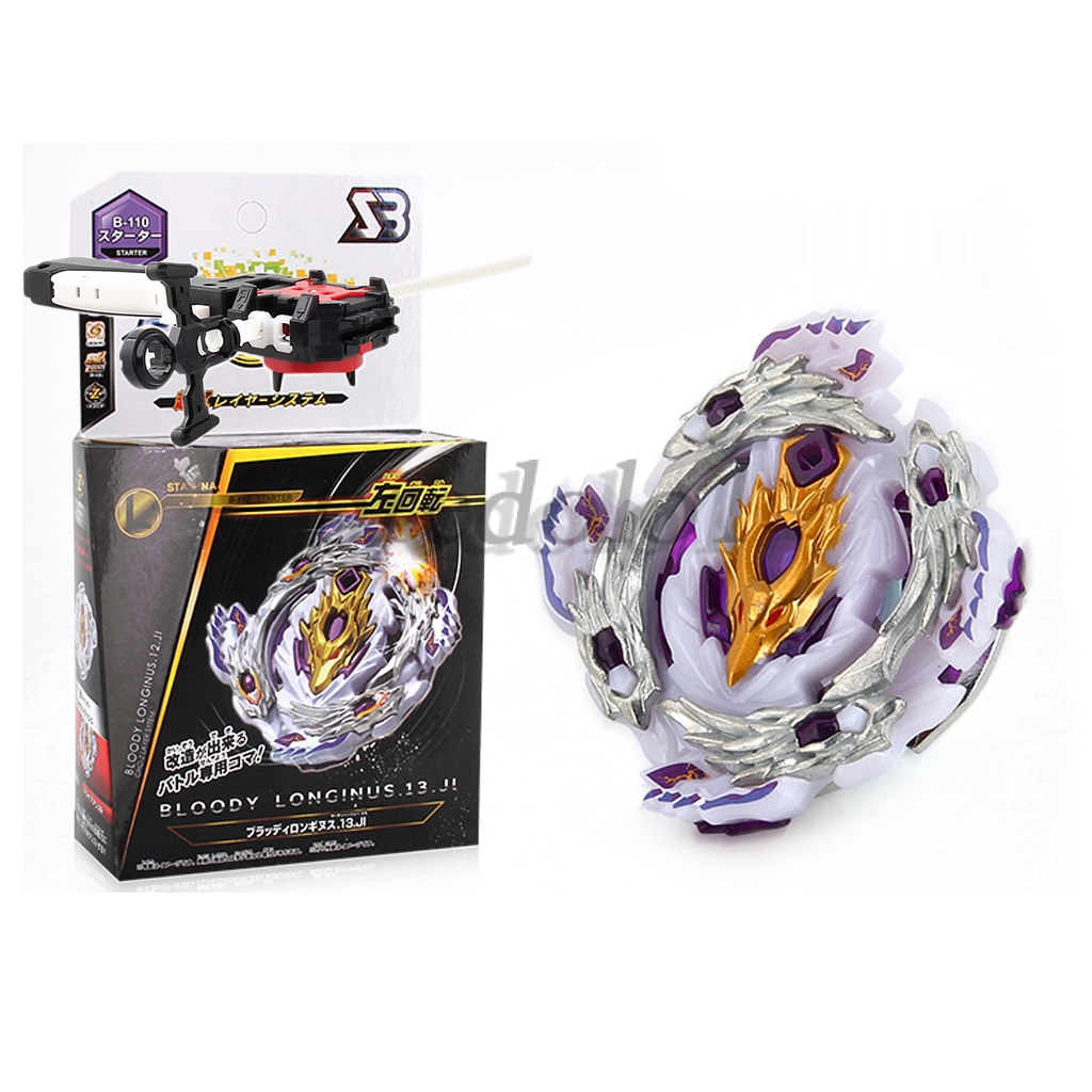 Mainan Gasing Model Bloody Longinus 13 Jl B-110 Anime Beyblade Burst