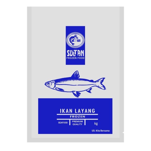 Plastik PE Frozen Food Tebal 0.8 custom sablon