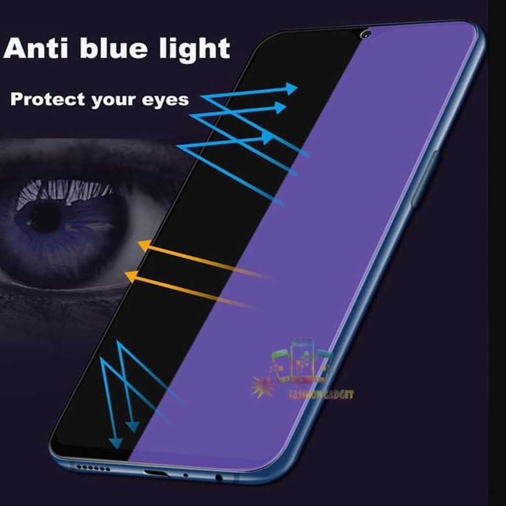 Tempered Glass Realme 3 ANTI BLUE LIGHT Realme 3 Full Screen  Antigores Realme 3 Pelindung Layar Hp