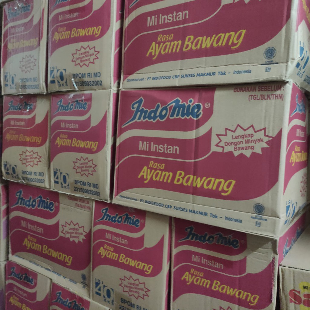 

Indomie Ayam Bawang Isi 40 Pcs