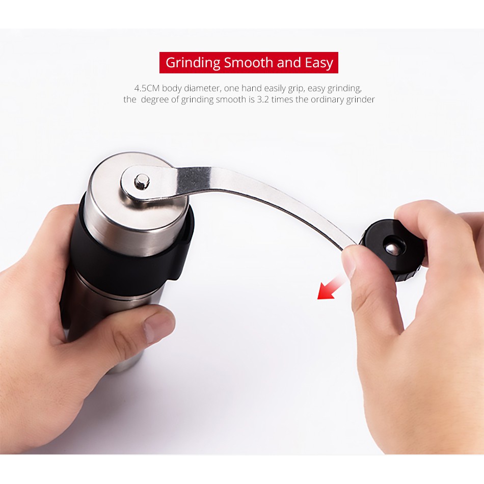 OneTwoCups Alat Penggiling Kopi Manual Coffee Grinder - Original