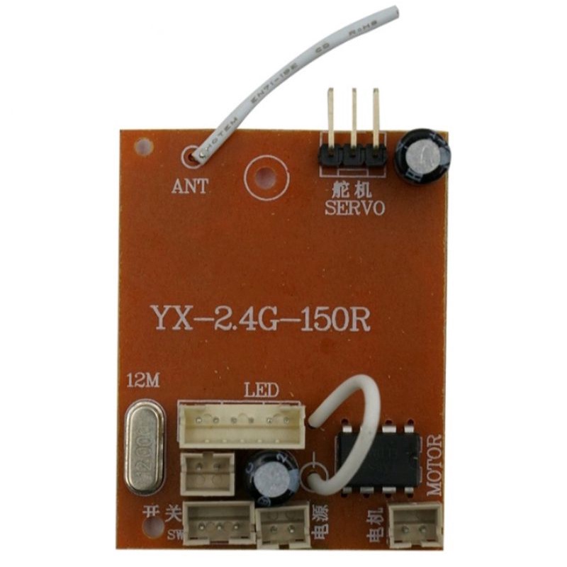 2.4G full Scale el Receiver Circuit Board with Antenna For MN D90 D91 MN45 MN96