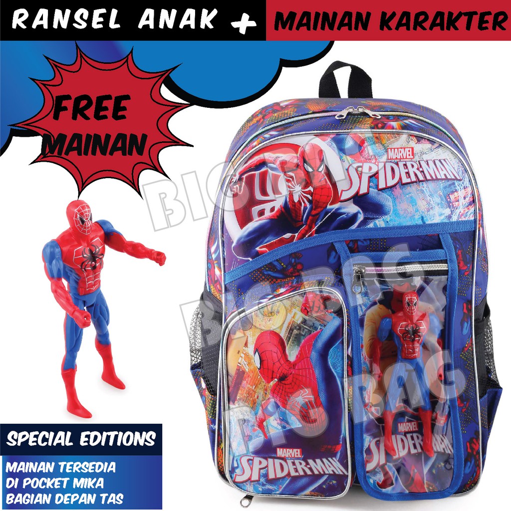 Tas Anak Laki Laki - RANSEL SEKOLAH  - EAST WIND +MAINAN - TAS SEKOLAH ANAK