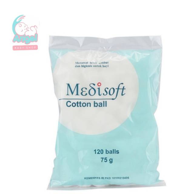 Medisoft Cotton Ball 75Ggr kapas bulat