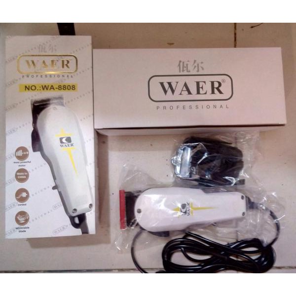 Alat Cukur Rambut Listrik - Waer Proffessional Wa-8808 ORIGINAL