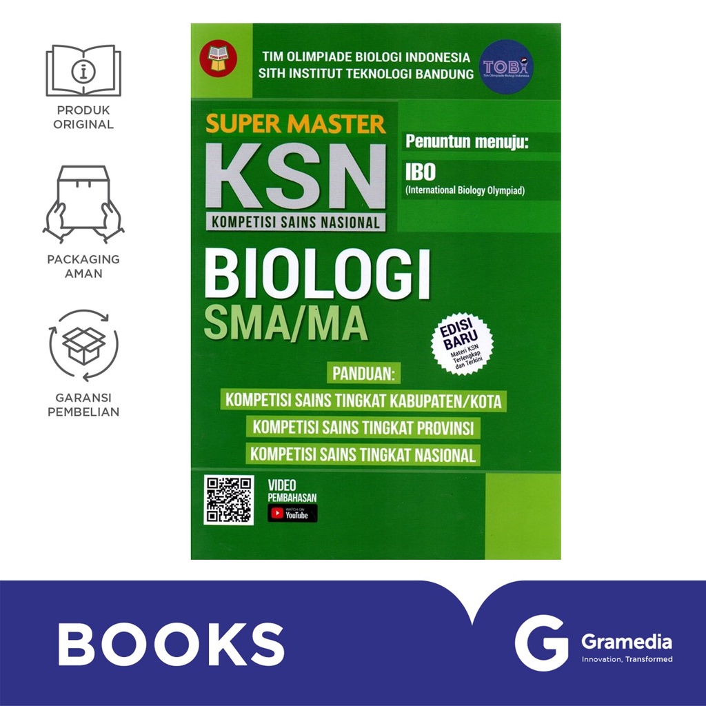 Sma/Ma Super Master Ksn Biologi : Kompetisi Sains Nasional