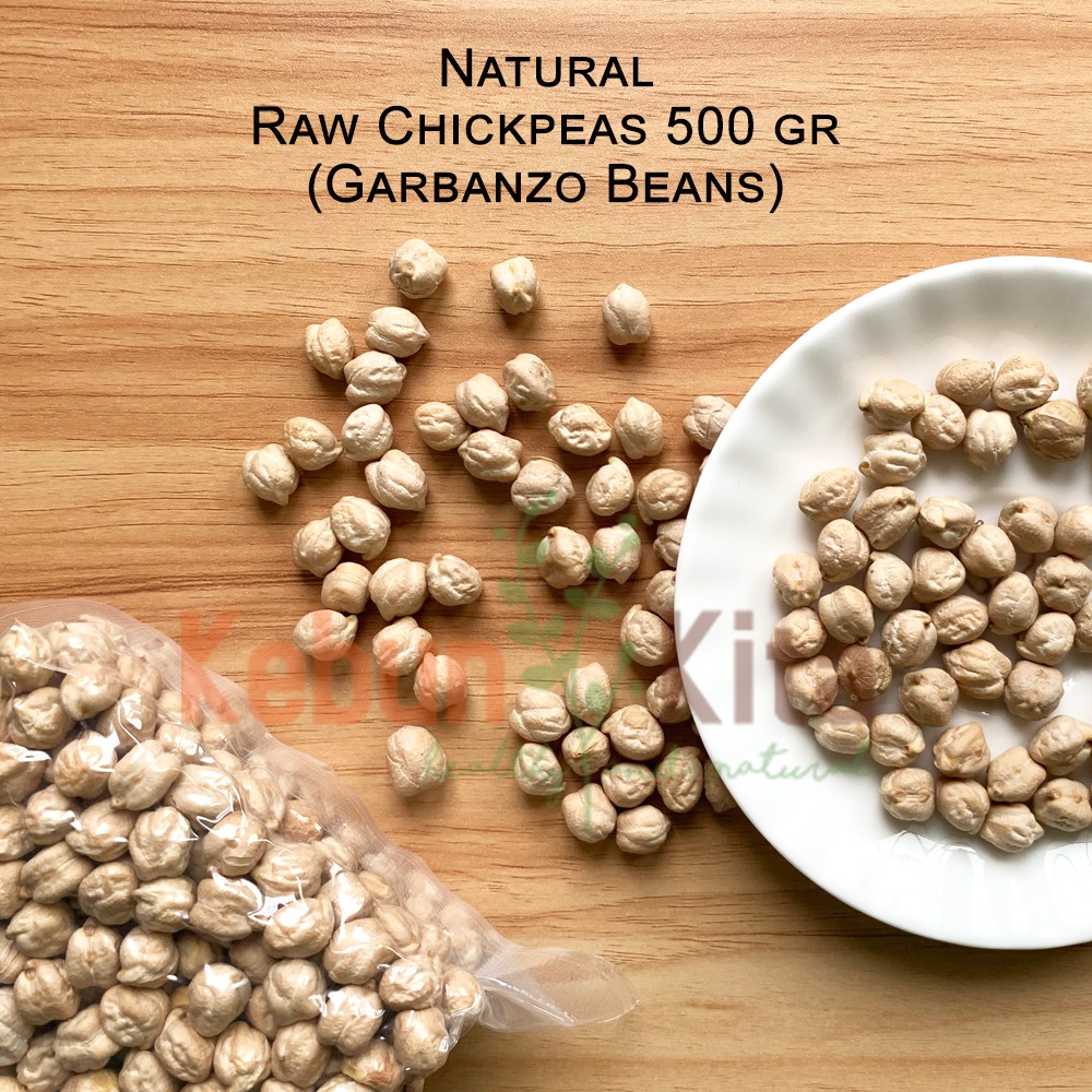 

Kacang Arab / Garbanzo / Chickpeas 500gr (Raw / Mentah)