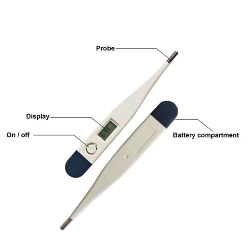 Thermometer Digital Infrared Suhu Tubuh - Termometer Thermogun Digital