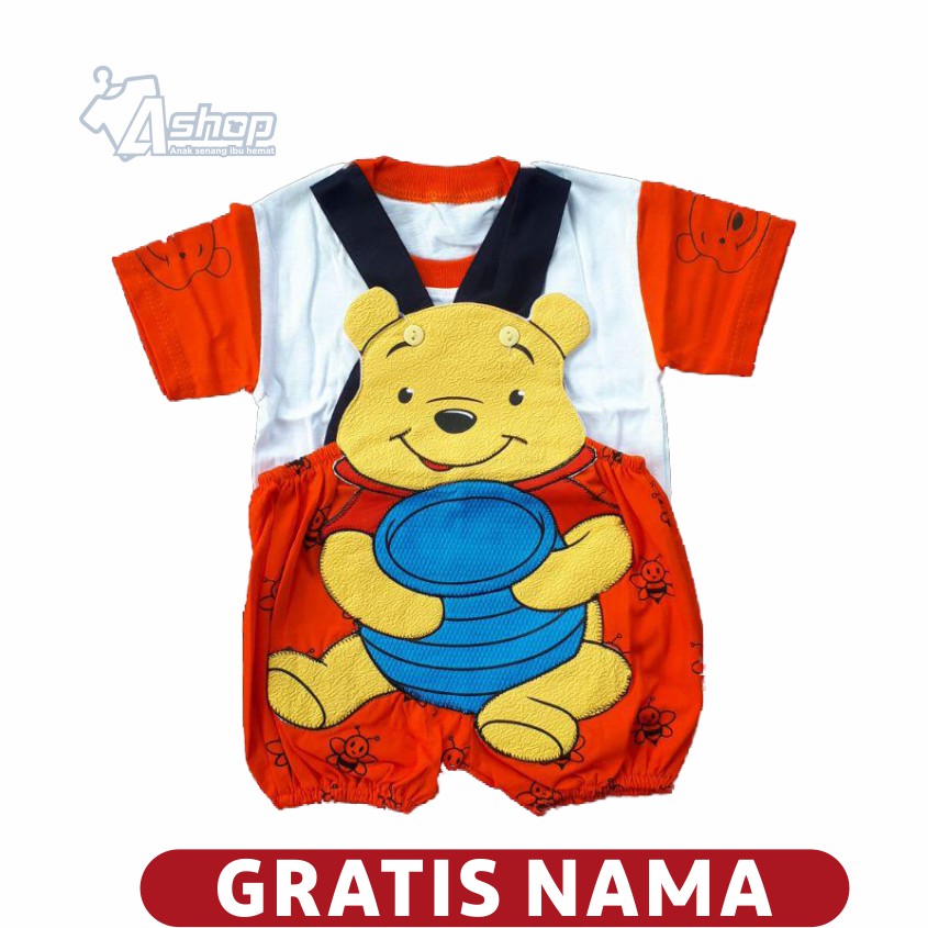 Jumper Bayi Jumpsuit Winnie the Pooh