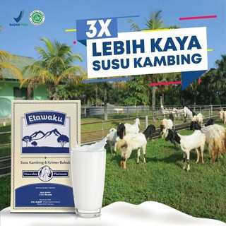 ETAWAKU PLATINUM - Susu Bubuk Kambing Etawa Murni Plus Krimer Nabati