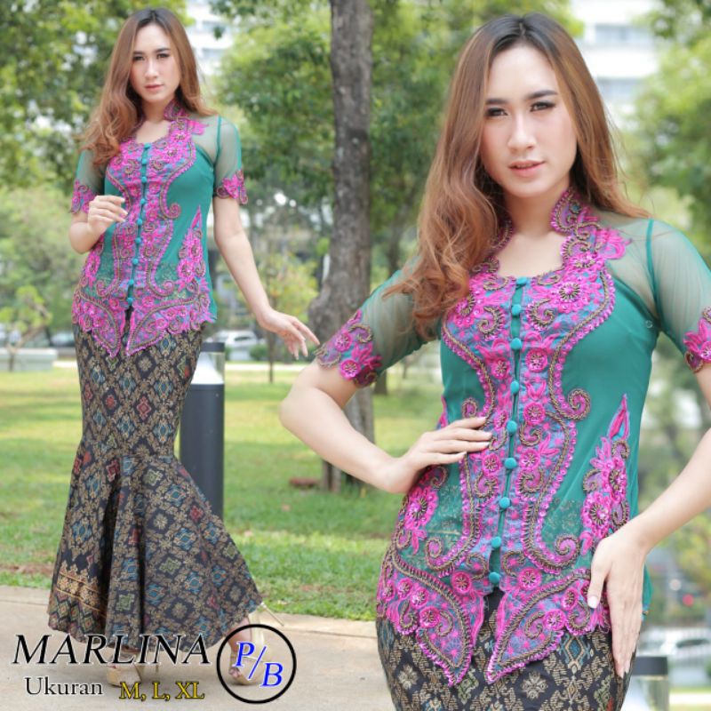 KEBAYA PAYET NATALAN/KEBAYA FULL PAYET MUTIARA