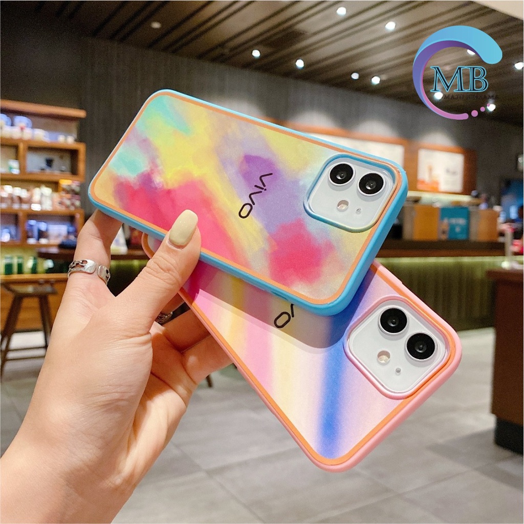 SS044 SOFTCASE RAINBOW VIVO Y12 Y15 Y17 Y20 Y20s Y12s Y30 Y50 Y30i Y51 Y91 Y93 Y95 Y91c Y1s Y71 Y81 V5 MB2243