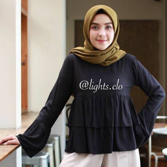 Selena blouse light.clo heaven lights heavenlights