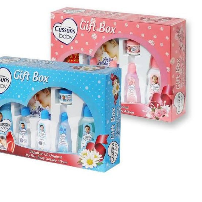 Cussons baby gift box murah - paket perlengkapan mandi bayi -  Paket Perlengkapan Bayi