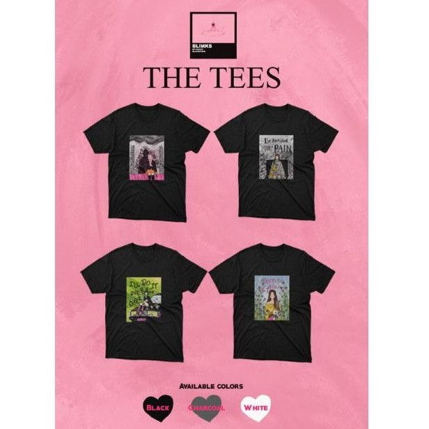 

BLACKPINK THE TEES (warna tulis di notes)