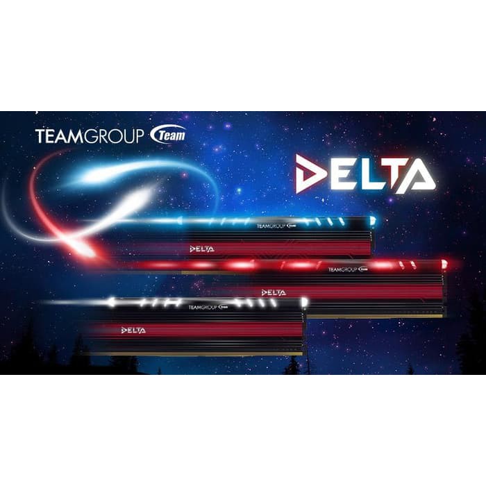 "Team Delta DDR4 16GB (2X8GB) PC 2400 Led"