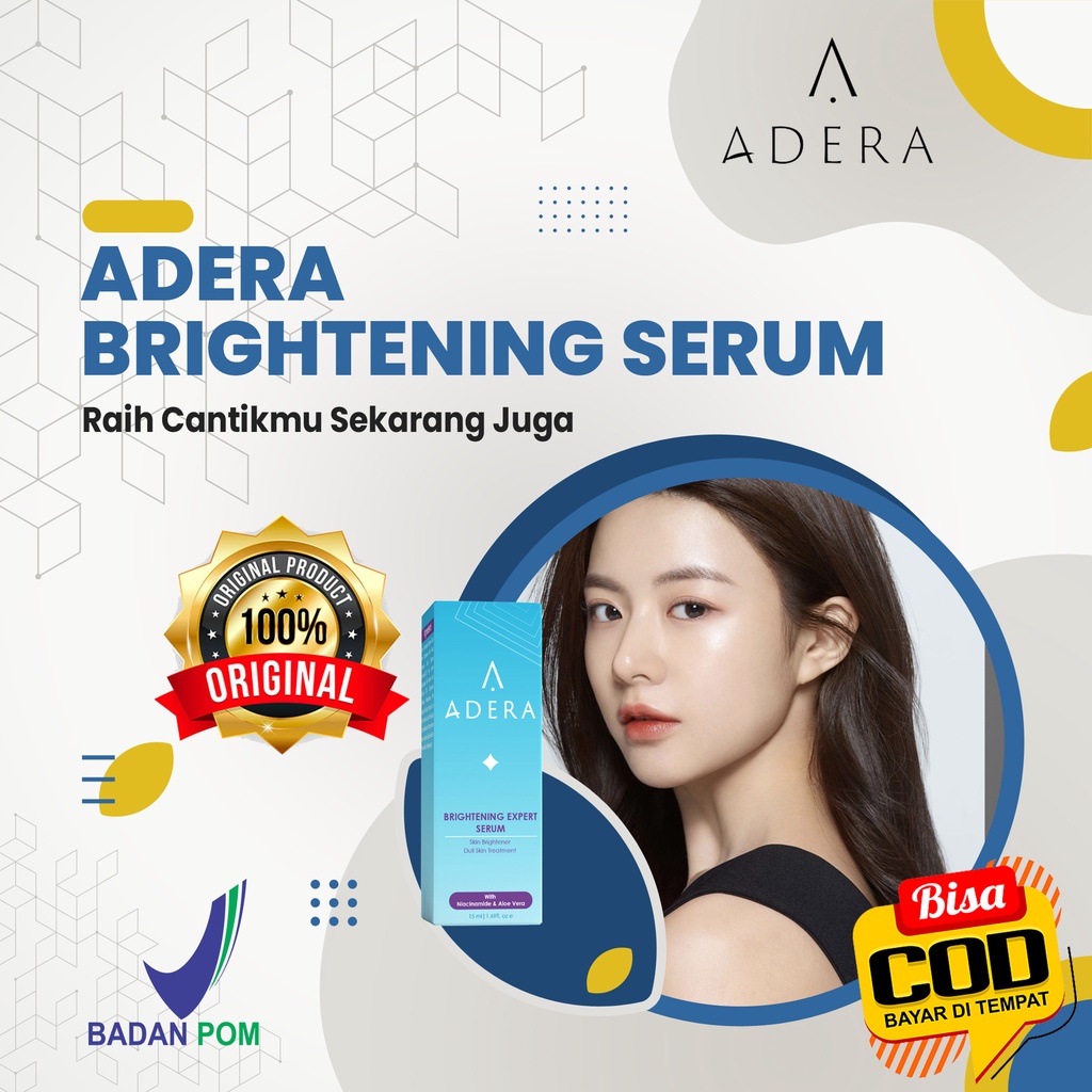 Adera  Serum  - Adera Pemutih Badan- Adera sudah bpom