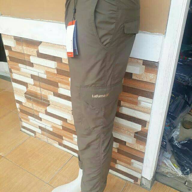 Celana Gunung Panjang Lafuma Outdoor Quickdry Cargo