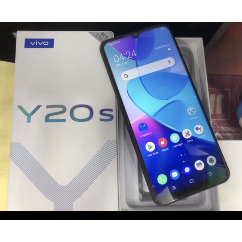 vivo second y20s ram 8/128 GARANSI SAMPAI BULAN FEB 2022