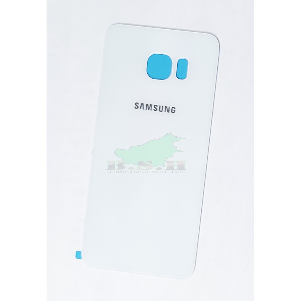 BACK COVER BACK DOOR TUTUP BELAKANG SAMSUNG S6 EDGE PLUS PUTIH