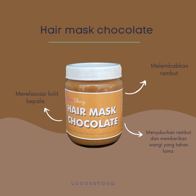 Jual hair mask chocolate Shopee Indonesia