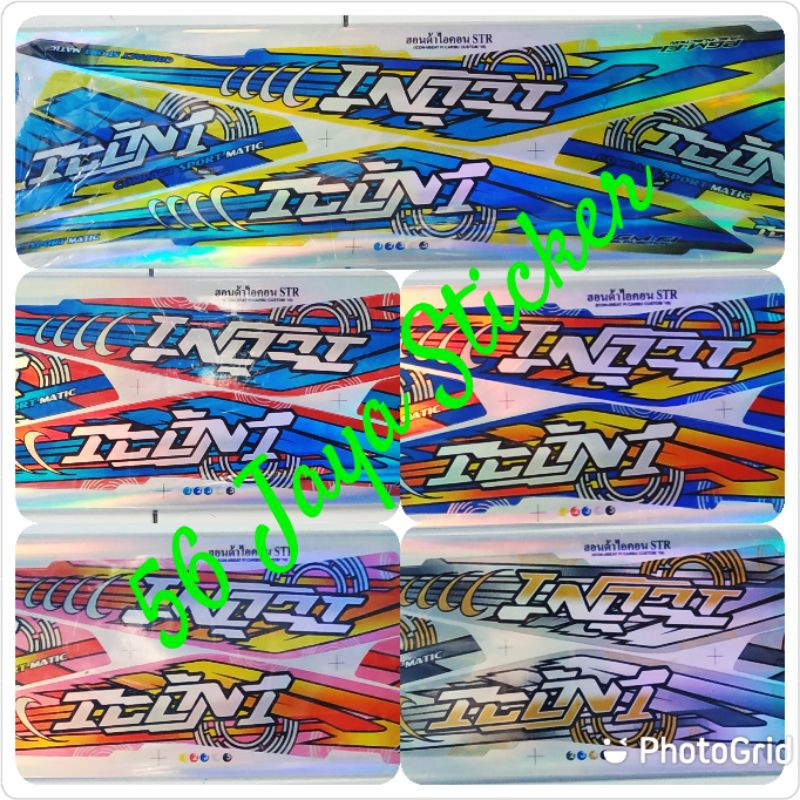 Sticker Striping Beat FI HOLOGRAM Custom 2019