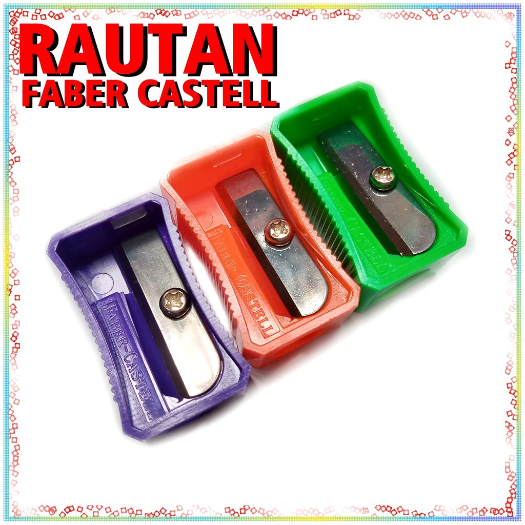 

Rautan Faber Castell biasa rautan classic merek faber castel mini rautan UN rautan roti
