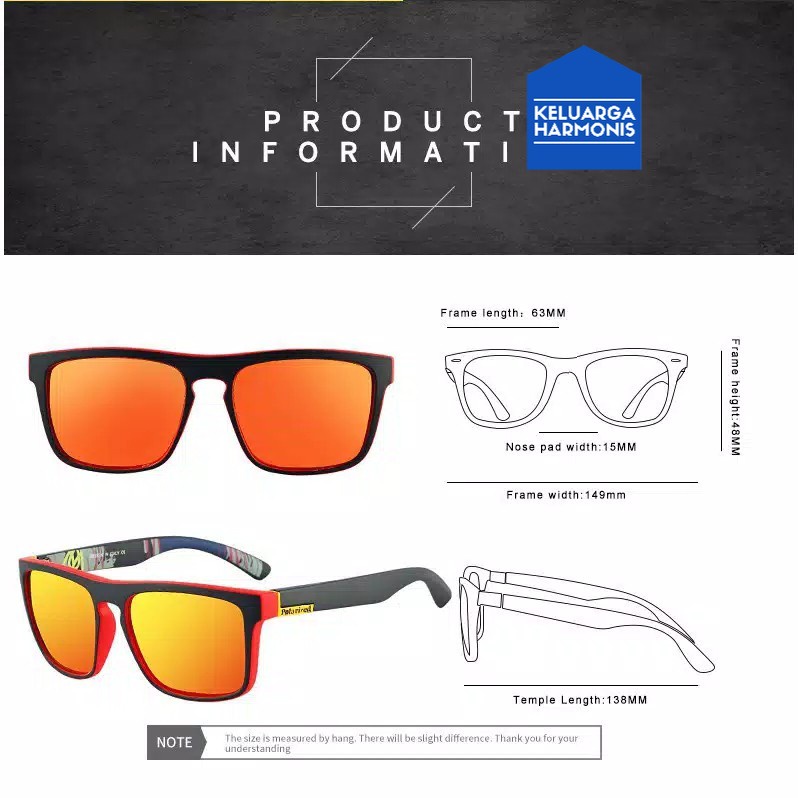 Kacamata Polarized Pria Aviation Driving Laki-laki Kacamata Anti Silau Matahari UV400