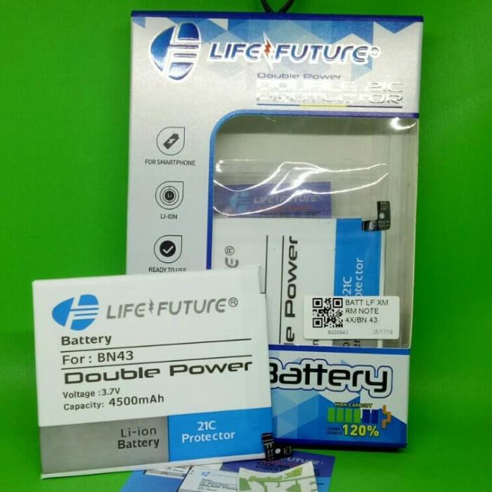 Baterai Double Power Xiaomi Redmi Note 4X BN43 BN 43 BN-43 Original LF