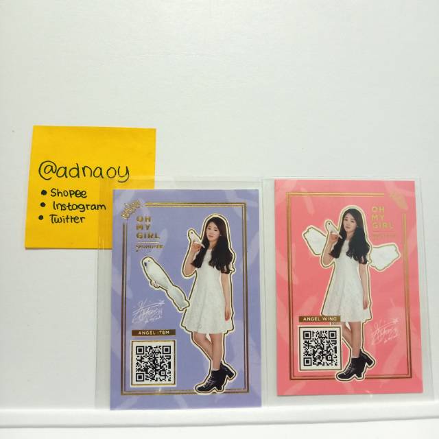 Oh My Girl Photocard — Windy Day