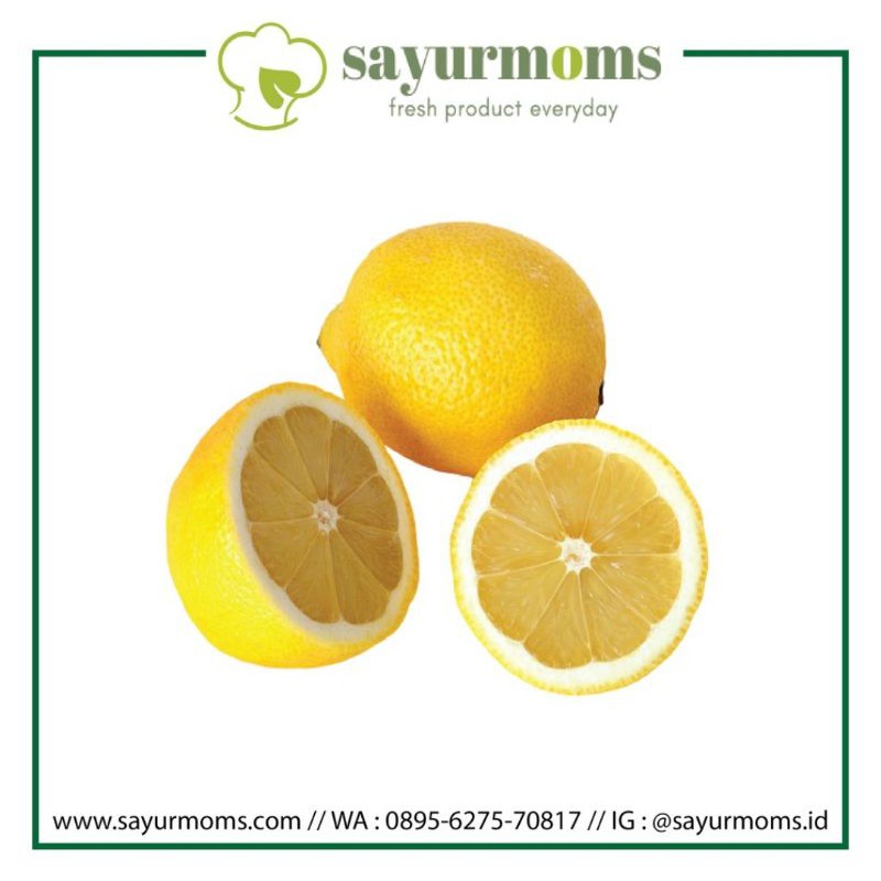 Lemon Lokal 500 gram - 1 kg Surabaya