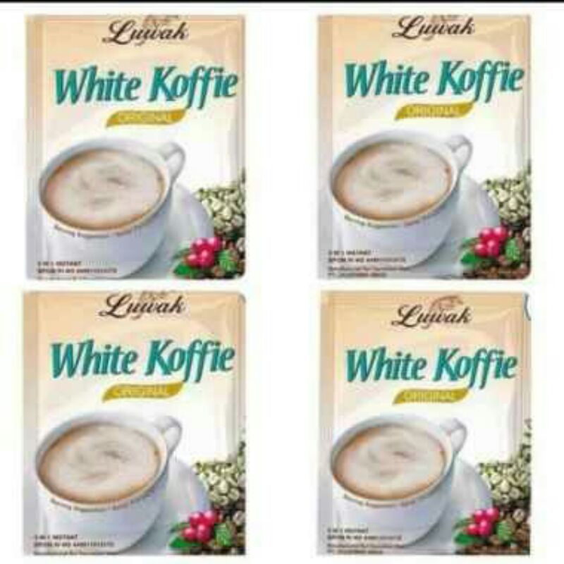 

LUWAK WHITE KOFFIE RENCENG ISI 10SACHET @20GRAM