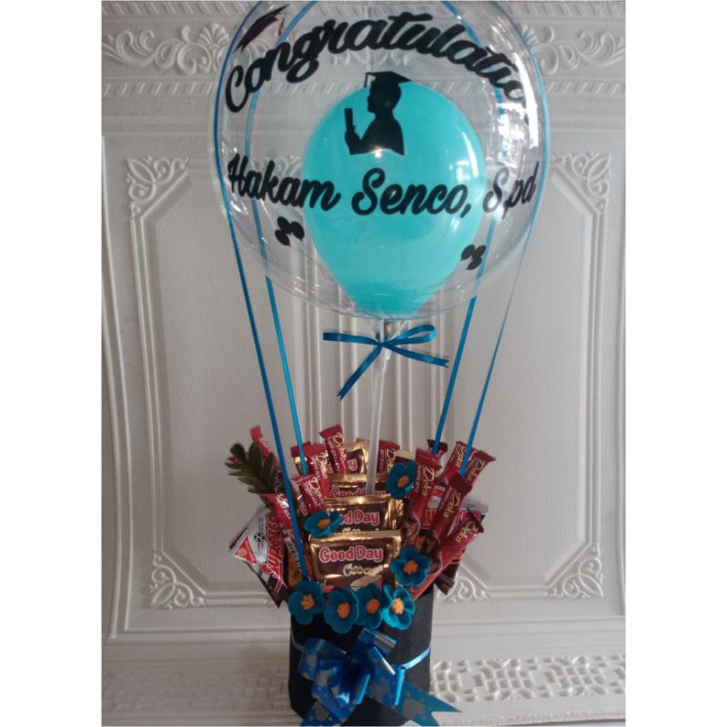 

Buket Snack / Buket Balon / Kado Wisuda / Kado Ulang Tahun