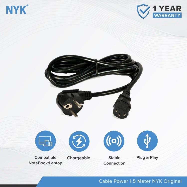 Kabel Power CPU Listrik Nyk Premium