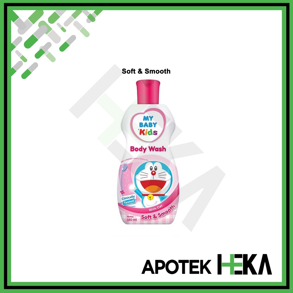 My Baby Kids Body Wash 180 ml Sabun Cair Anak Soft Smooth Cool Fresh (SEMARANG)