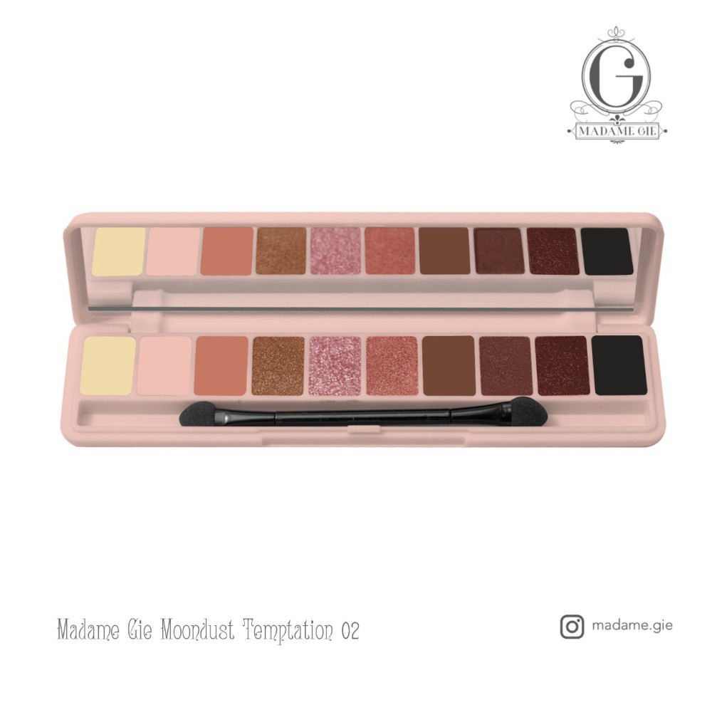 (BISA COD) Madame Gie Eyeshadow Moondust Temptation - Eyeshadow