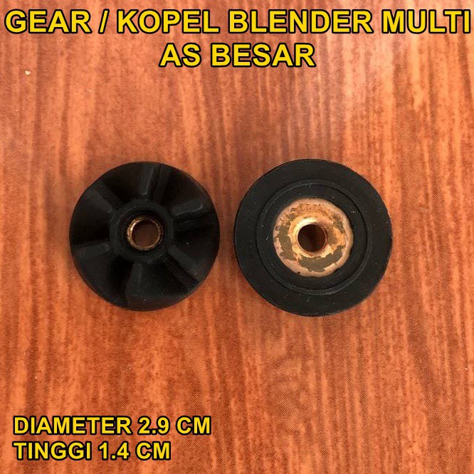 [BAYAR DITEMPAT] Konektor + Gear / Gigi Blender Multi As Besar Miyako National