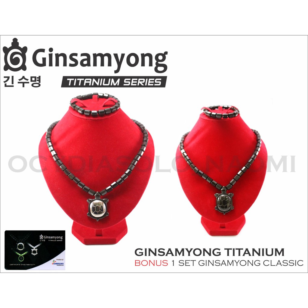 GINSAMYONG TITANIUM FREE GINSAMYONG KLASIK