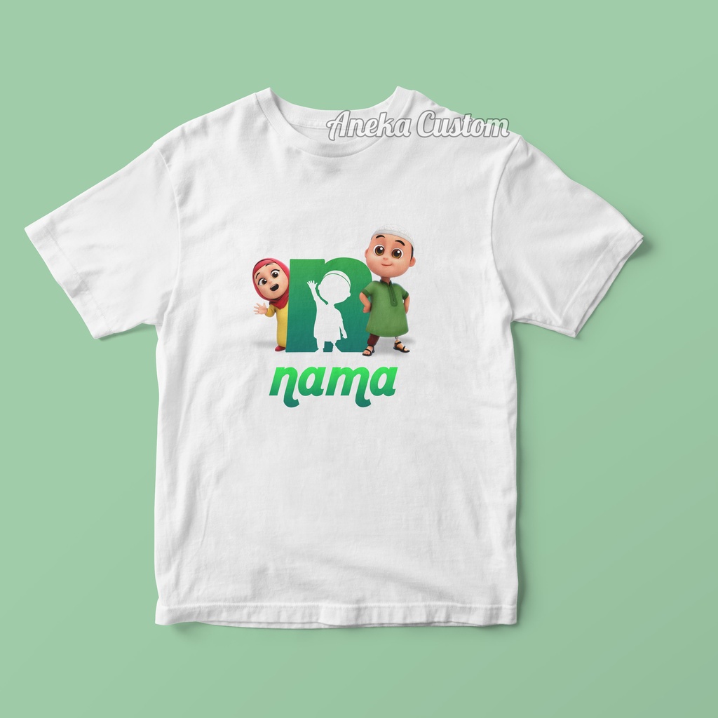 Kaos Anak Nusa Rara Bisa Request Nama Anak