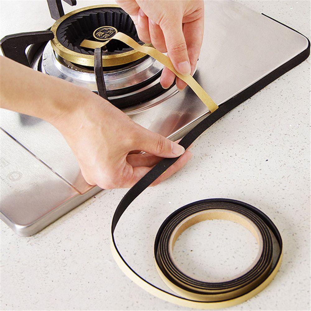 Nanas 5pcs 200cm/tiap Wastafel Sealing Tape Dapur Rumah Tahan Debu Perekat Diri