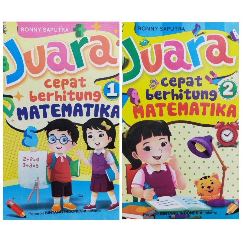 Buku Juara Cepat Berhitung Matematika untuk TK